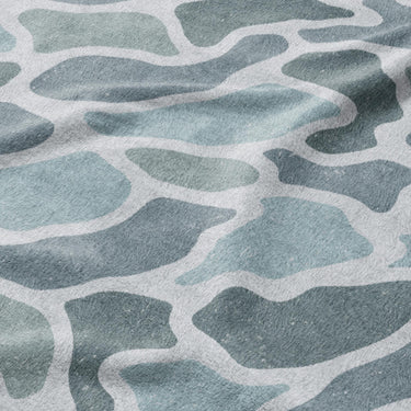 Duck Camo Blue Mockup Fleece Detail