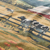 Vermont Spring Farmlife Mockup Fleece Detail