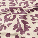 Floranna Ivory & Wine Mockup Fleece Detail