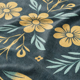 Isabella Navy & Gold Mockup Fleece Detail