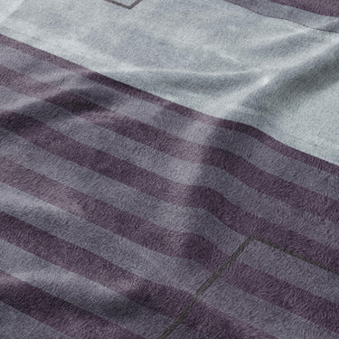 Gordian Dark Purple Mockup Fleece Detail