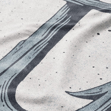 Coastal Anchor Mockup Fleece Detail