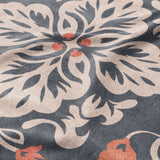 Annette Navy & Orange Mockup Fleece Detail