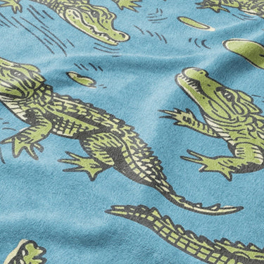 Gator Swamp Mockup Fleece Detail