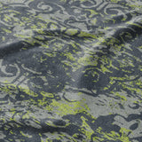 Jonah Navy & Chartreuse Mockup Fleece Detail