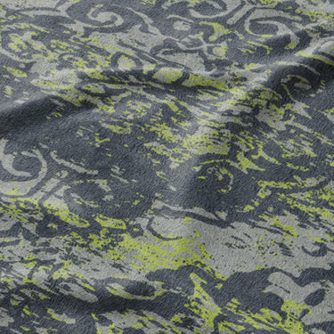 Jonah Navy & Chartreuse Mockup Fleece Detail