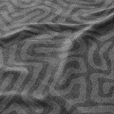 Kiva Charcoal Grey Mockup Fleece Detail