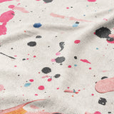 Kayla Paint Splatter Mockup Fleece Detail