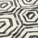 Torrance Black & Ivory Mockup Fleece Detail