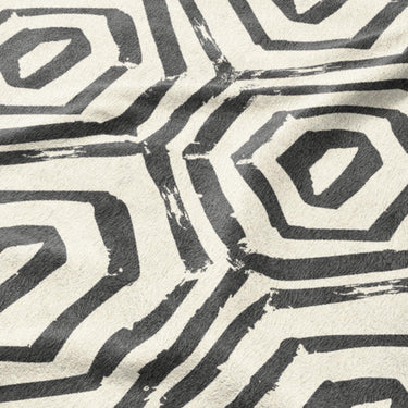 Torrance Black & Ivory Mockup Fleece Detail