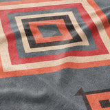 Mehdi Blue & Orange Mockup Fleece Detail