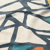 Larken Multicolor Mockup Fleece Detail