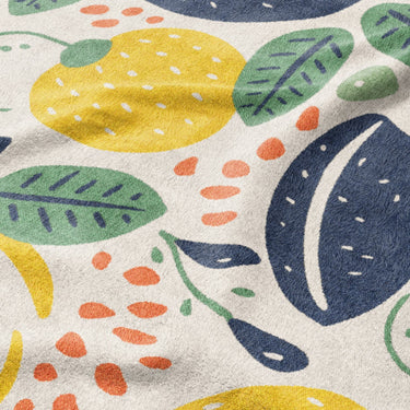 Pamplemousse and Bay Leaf Mockup Fleece Detail