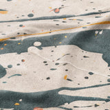 Jason Dark Teal & Orange Mockup Fleece Detail