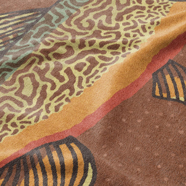 Tiger Trout Mockup Fleece Detail