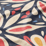 Jasmina Navy Multicolor Mockup Fleece Detail