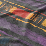 Ojai Purple & Yellow Mockup Fleece Detail