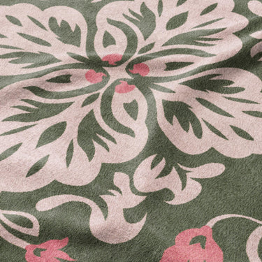 Annette Green & Coral Mockup Fleece Detail