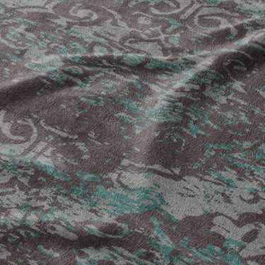 Jonah Maroon & Turquoise Mockup Fleece Detail