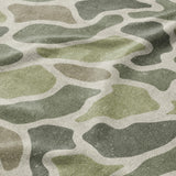 Duck Camo Green Mockup Fleece Detail