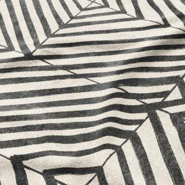 Ludwig Black & Ivory Mockup Fleece Detail