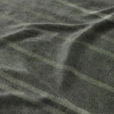 Felix Bleach Dye Olive Green Mockup Fleece Detail