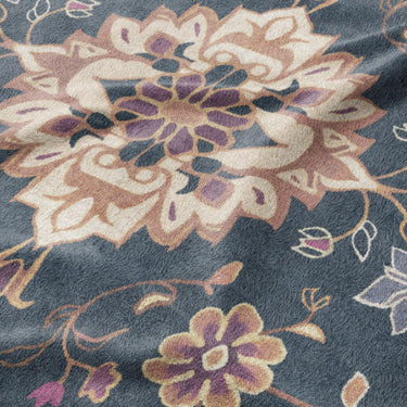 Miriam Navy & Purple Mockup Fleece Detail