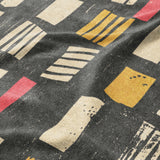 Milo Black, Red, & Yellow Mockup Fleece Detail