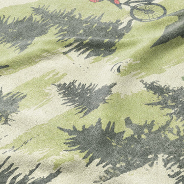 Mountain Bike Park Mockup Fleece Detail