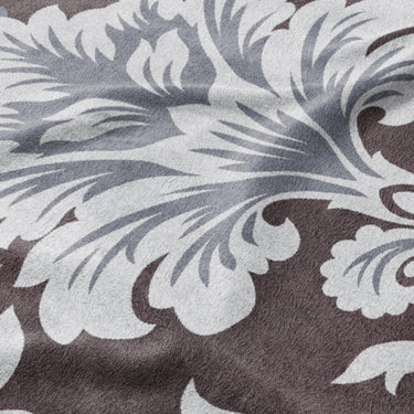 Aubrey Maroon & Light Blue Mockup Fleece Detail
