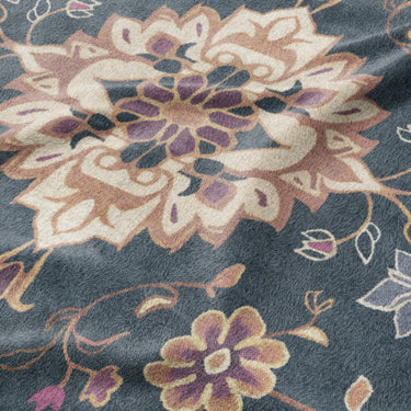 Miriam Navy & Purple Mockup Fleece Detail