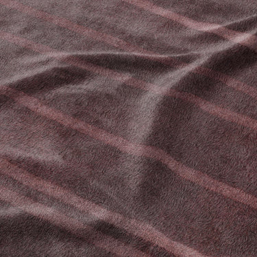 Felix Bleach Dye Burgandy Mockup Fleece Detail