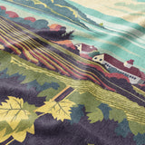 Finger Lakes Vineyard Mockup Fleece Detail
