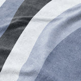 Sinuous Navy Monochrome Mockup Fleece Detail