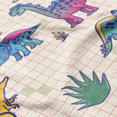 Doodle Dinos Mockup Fleece Detail