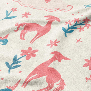 Pink Princess Fairytale Mockup Fleece Detail