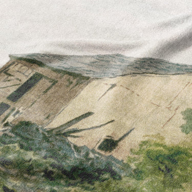 Road to the Shore by William Newton Mockup Fleece Detail