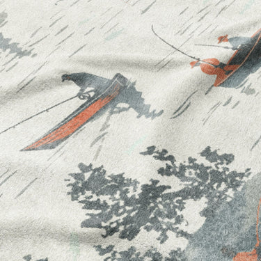Gone Fishing Mockup Fleece Detail