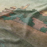 Taj Mahal Twilight by Charles Bartlett Mockup Fleece Detail
