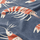 Tribal Prawns Mockup Fleece Detail