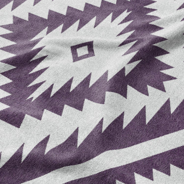 Reyno Eggplant & Stone Mockup Fleece Detail