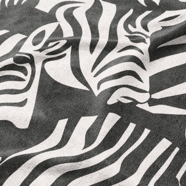 Dazzle of Zebras Mockup Fleece Detail