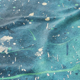 Sylvie Seafoam & Teal Mockup Fleece Detail