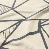 Harlan Ivory & Black Mockup Fleece Detail