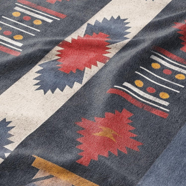 Tonopah Denim Blue Mockup Fleece Detail