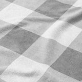 Buffalo Plaid Light Grey Mockup Fleece Detail