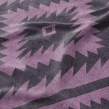 Reyno Lilac & Eggplant Mockup Fleece Detail