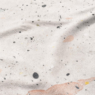 Stephanie Ivory Polychrome Mockup Fleece Detail