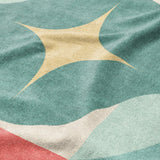 Maxine Multicolor Mockup Fleece Detail