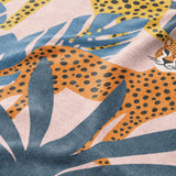 Tropical Cheetahs Mockup Fleece Detail